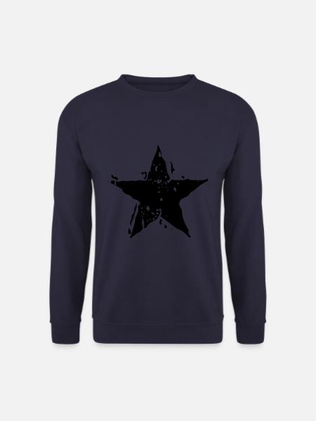 SCHWARZ STERN SCHWARZER STAR - Unisex Pullover - Navy