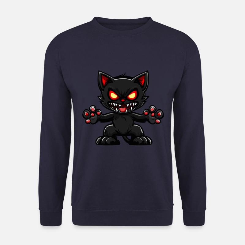 Halloween Chat Chat - Sweat-shirt Unisexe - marine
