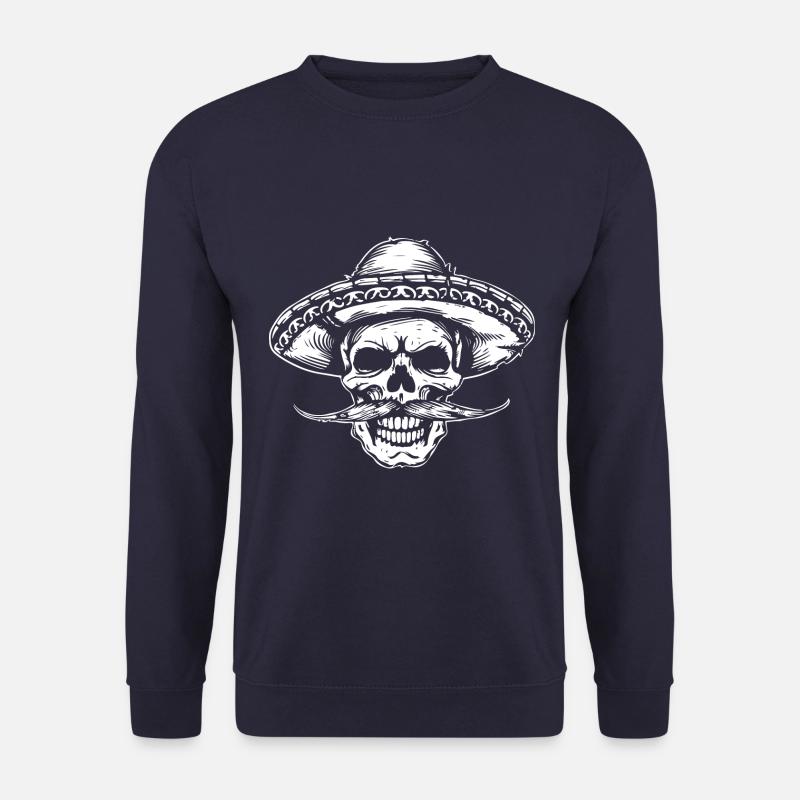Mexican Skull Mexico - Unisex Sweatshirt - navy