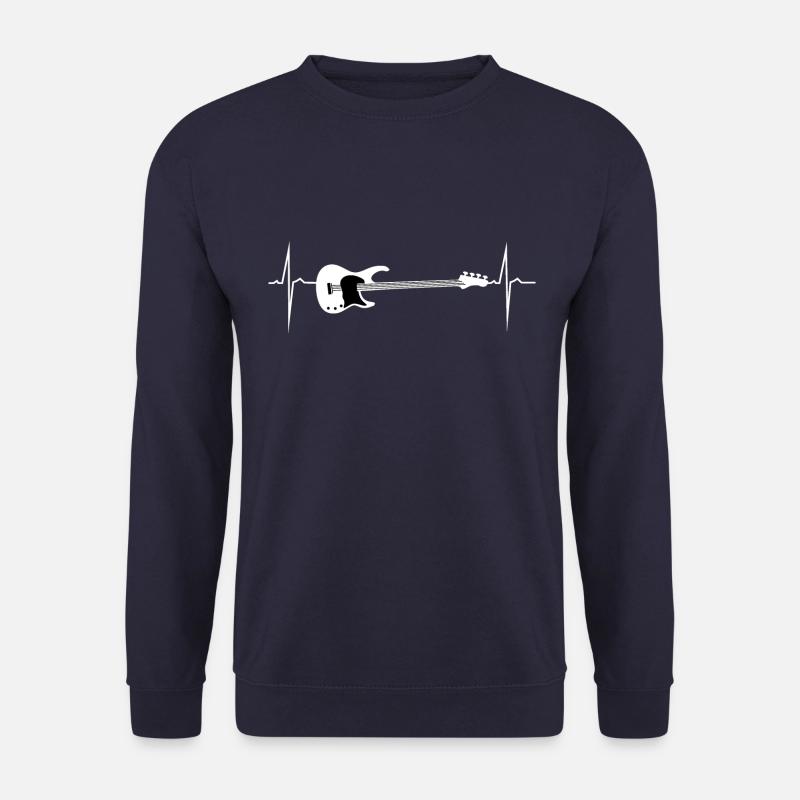heartbeat e bass - Unisex Sweatshirt - navy