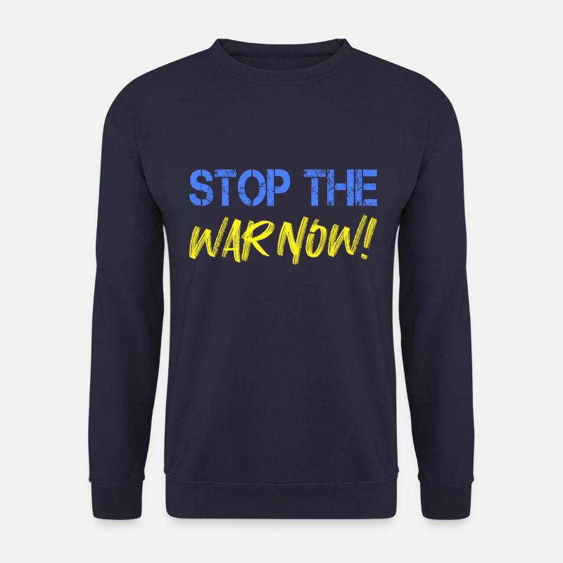 Stop the War Now! - Unisex Sweatshirt - navy