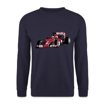 - Motorsports - Sweat-shirt Unisexe - marine - Devant - Alina (178cm) & Michal (187cm)