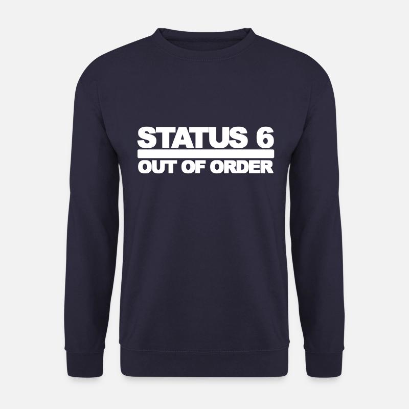 Status 6 Feuerwehr Rettungsdienst - Unisex Pullover - Navy