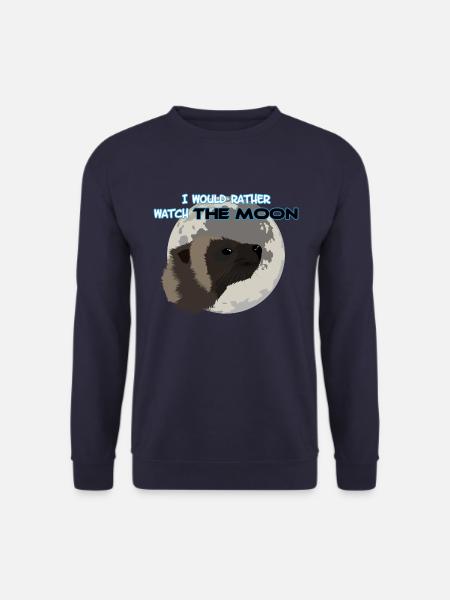 Wolverine and moon - Unisex Sweatshirt - navy