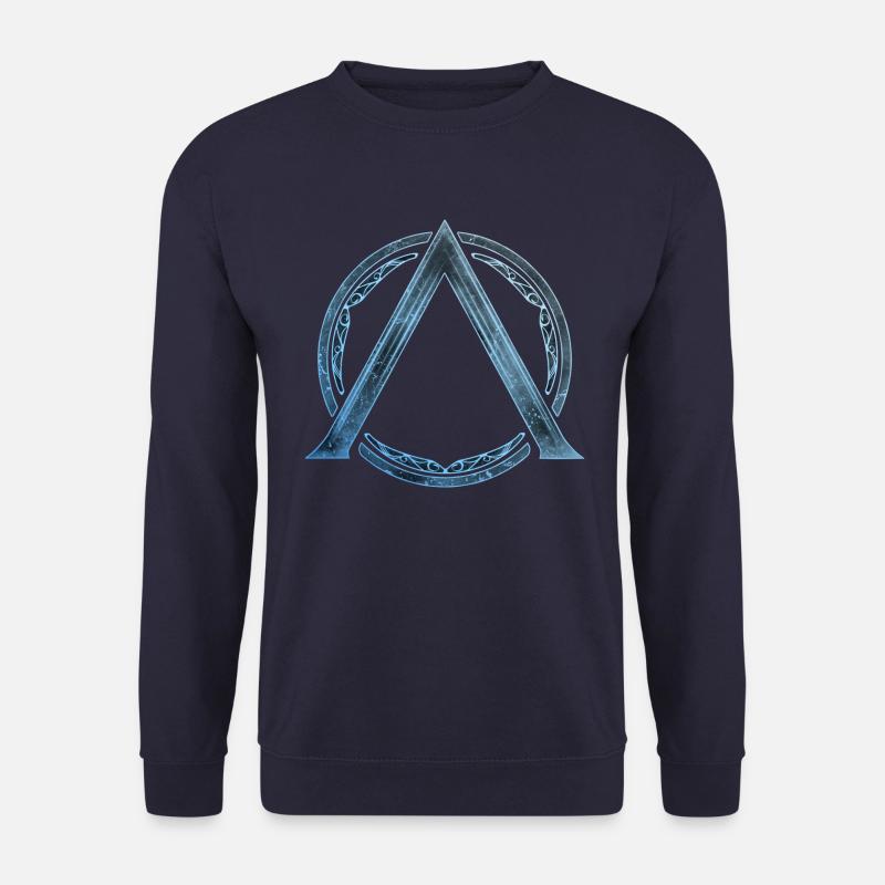 Sparta Lambda icon blue ice - Unisex Sweatshirt - navy
