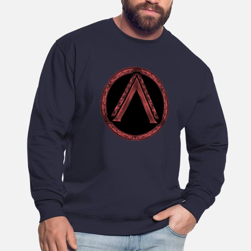 Sparta Lambda Symbol Rot Unisex Pullover