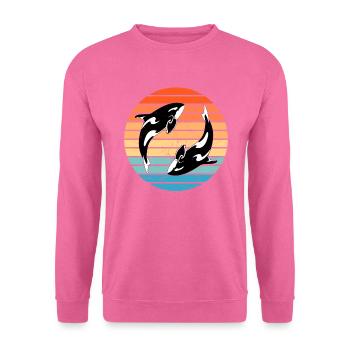 Orcas - Unisex Pullover - Pink - Vorne