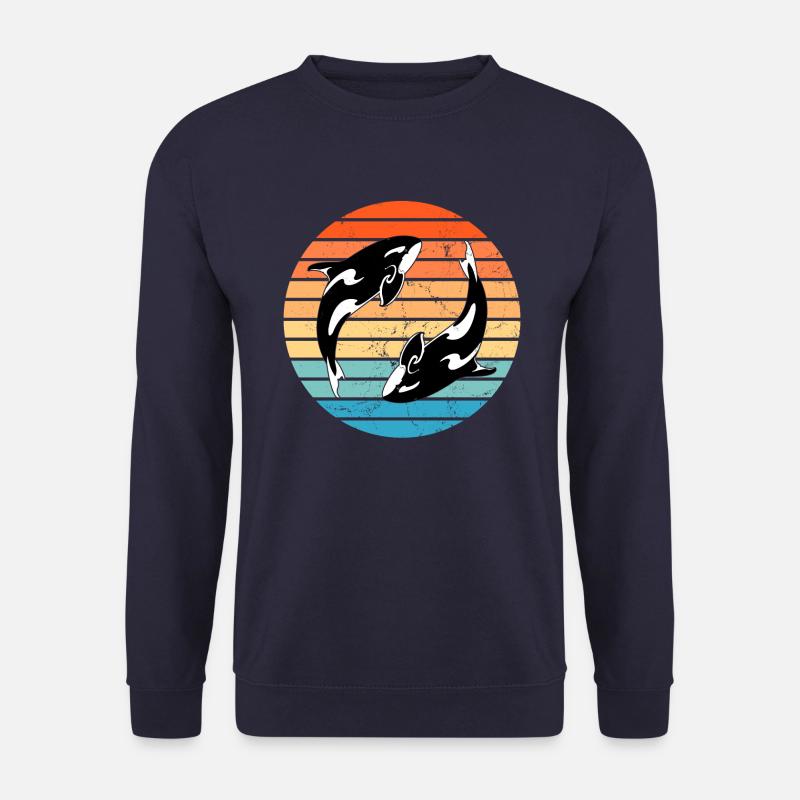 Orcas - Unisex Sweatshirt - navy