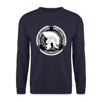 Centurion romain - Sweat-shirt Unisexe - marine - Devant - Alina (178cm) & Michal (187cm)
