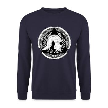 Légionnaire romain - Sweat-shirt Unisexe - marine - Devant - Alina (178cm) & Michal (187cm)