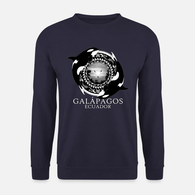 Orca Killerwale Galápagos Ecuador - Unisex Pullover - Navy