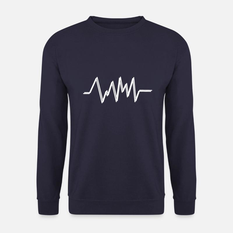 Herz Frequenz - Unisex Pullover - Navy