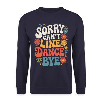 Danse en ligne Danseurs - Sweat-shirt Unisexe - marine - Devant - Alina (178cm) & Michal (187cm)