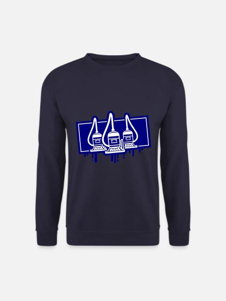 Vacuum Cleaner Icon - Unisex Sweatshirt - navy