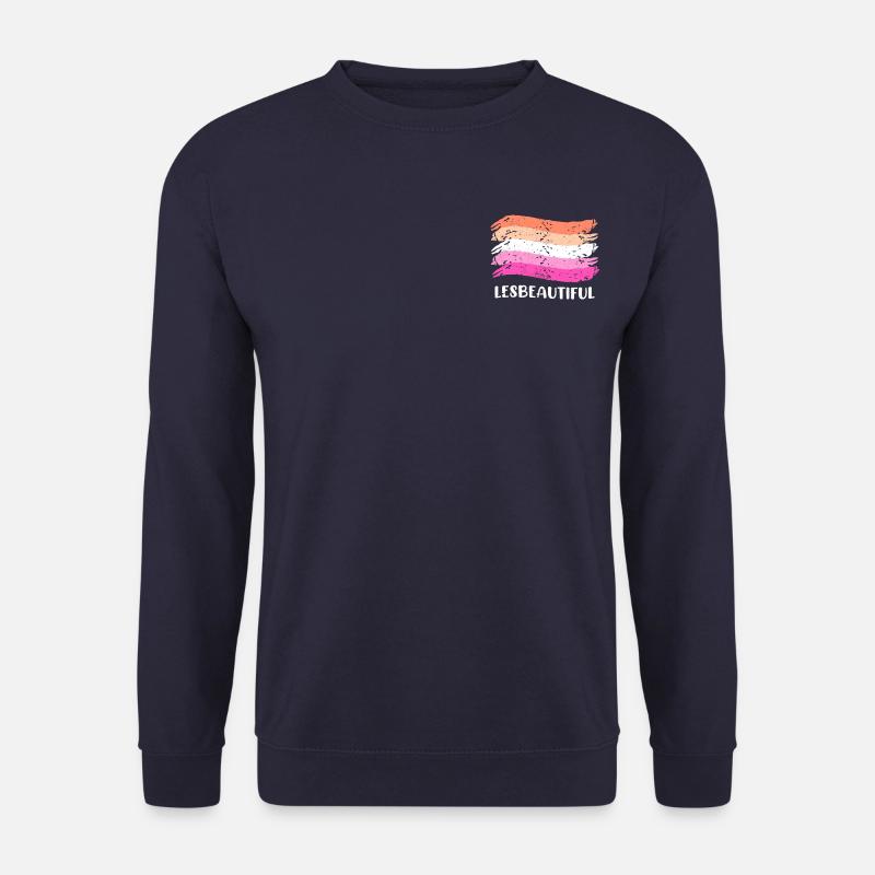 Lesbeautiful Lesbienne LGBT Pride Lesbienne - Sweat-shirt Unisexe - marine