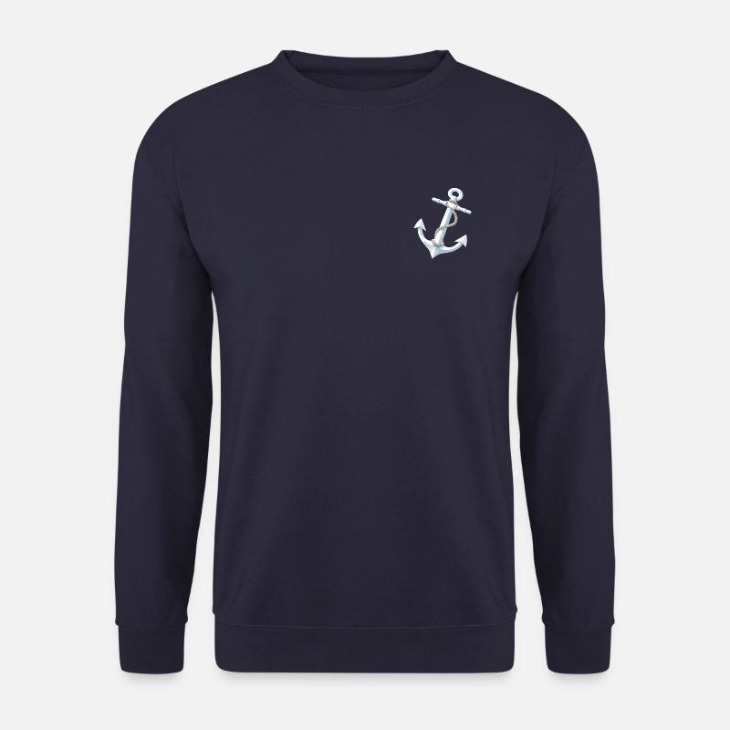 Cooles Anker Design - Unisex Pullover - Navy