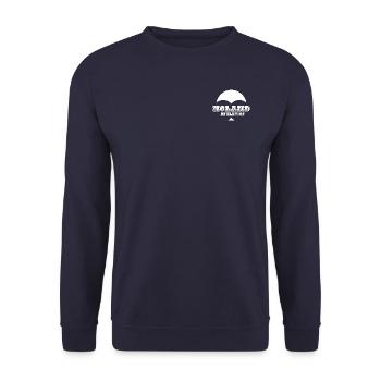 Noland Athletics - Sweat-shirt Unisexe - marine - Devant - Alina (178cm) & Michal (187cm)