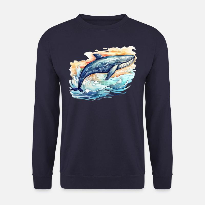 Wal - Unisex Pullover - Navy