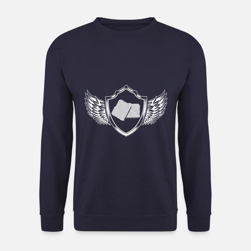 Imker Wappen Honig - Unisex Pullover - Navy