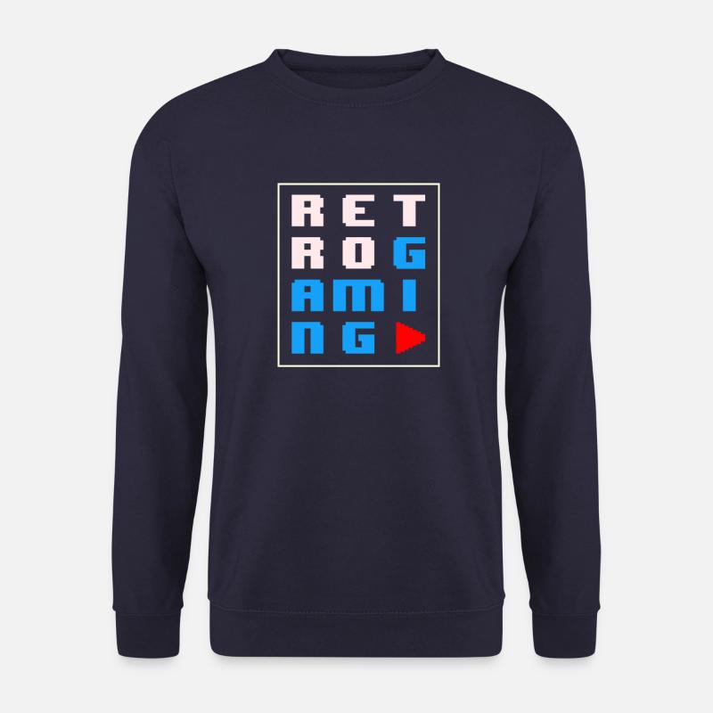 Retrogaming - Unisex Pullover - Navy