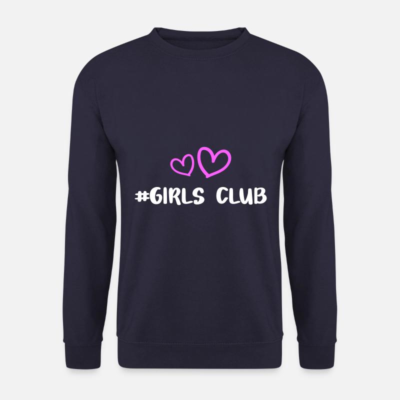 Girls Club Herz - Unisex Pullover - Navy