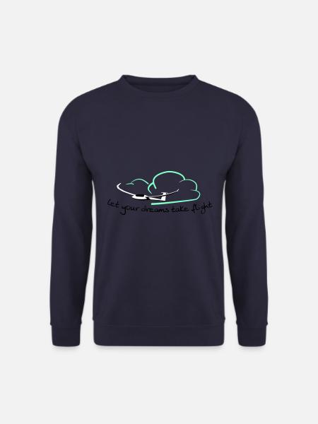 Glider Gliding Gliding Gliding Glider - Unisex Sweatshirt - navy