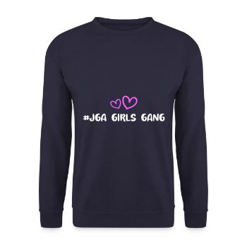 Jga Girls Junggesellinnenabschied - Unisex Pullover - Navy - Vorne - Alina (178cm) & Michal (187cm)
