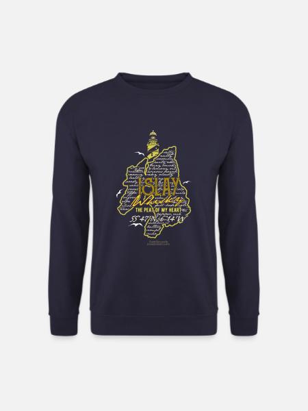 Whisky Insel Islay Tasting Notes - Unisex Pullover - Navy