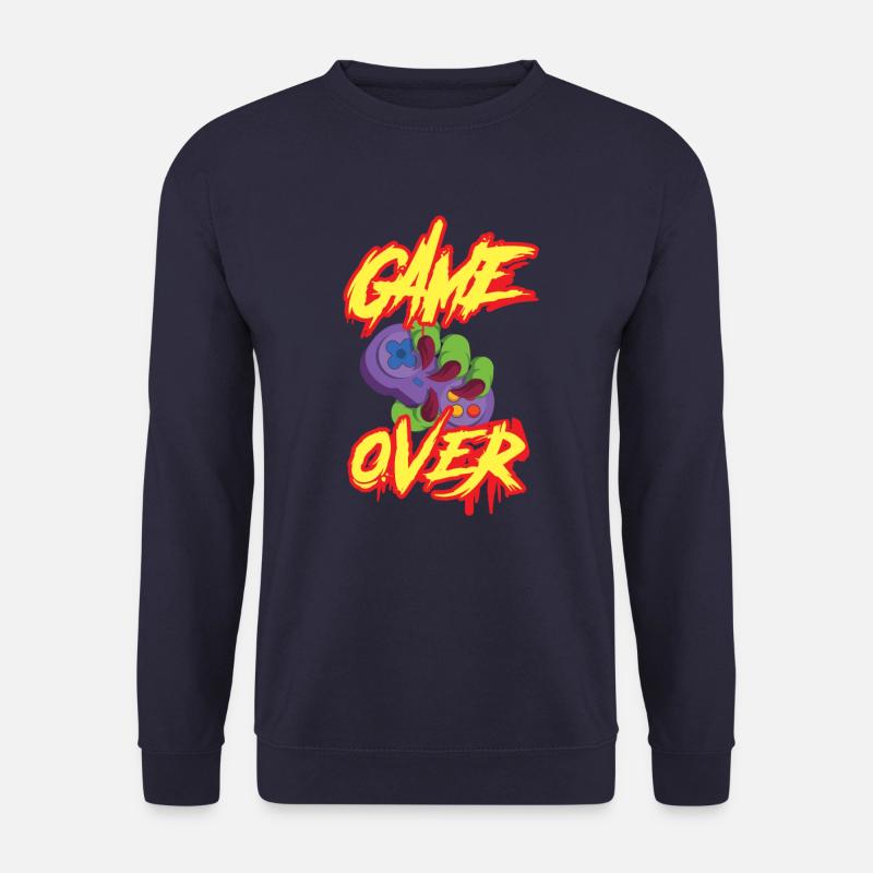 Game Over Gaming Gamer Geschenk Spiel vorbei - Unisex Pullover - Navy