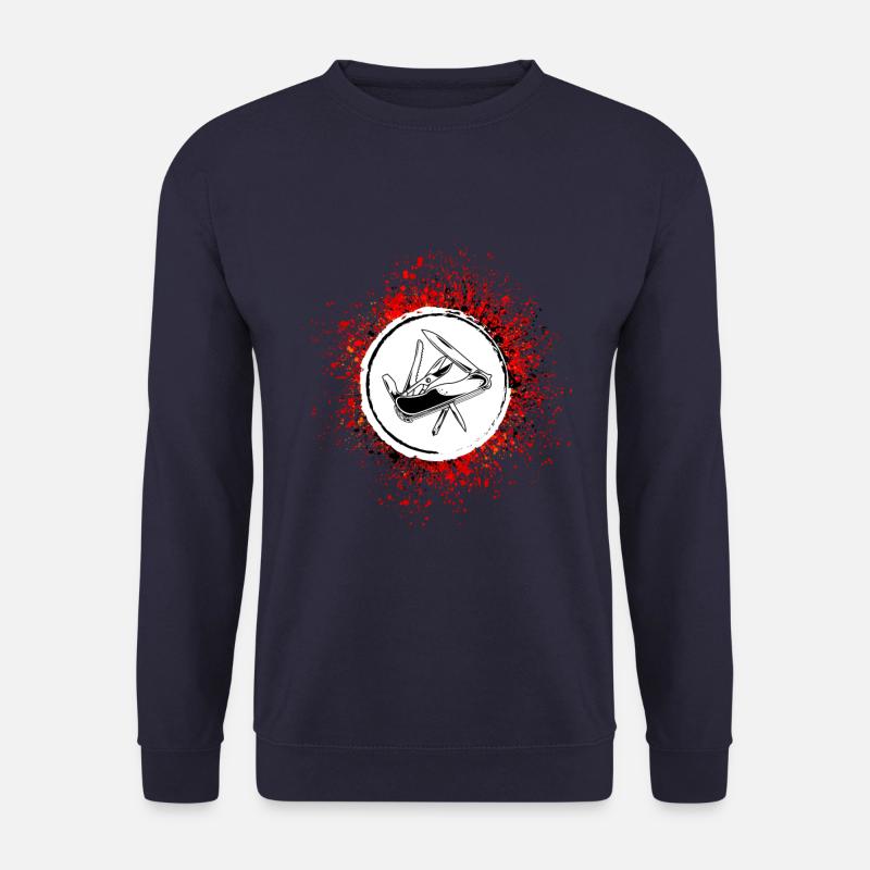Taschenmesser Symbol - Unisex Pullover - Navy