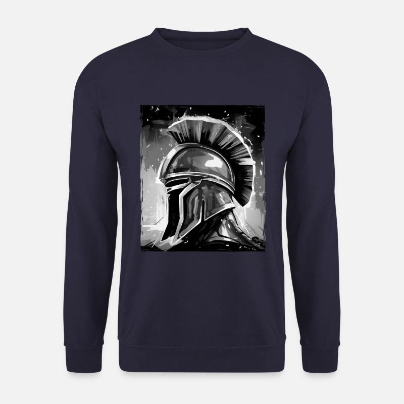 Spartaner Krieger Sparta Helm - Unisex Pullover - Navy