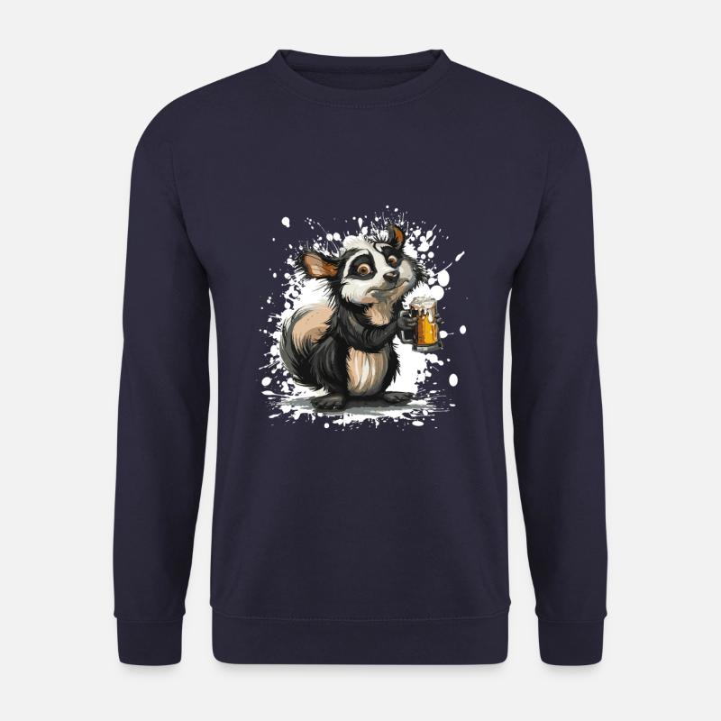 Stink Bier Lustig - Unisex Pullover - Navy