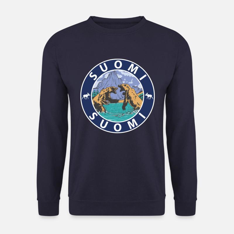 Finnland - Unisex Pullover - Navy