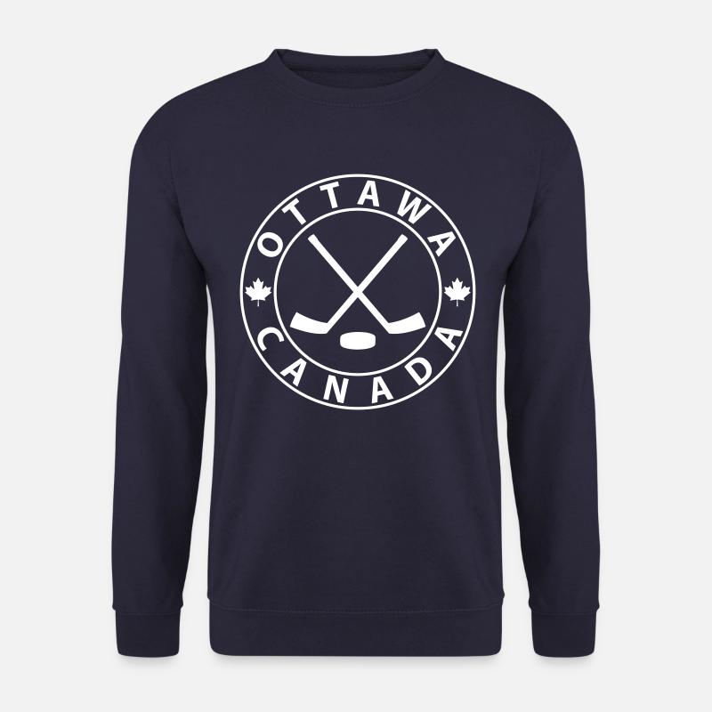 Ottawa Eishockey - Unisex Pullover - Navy