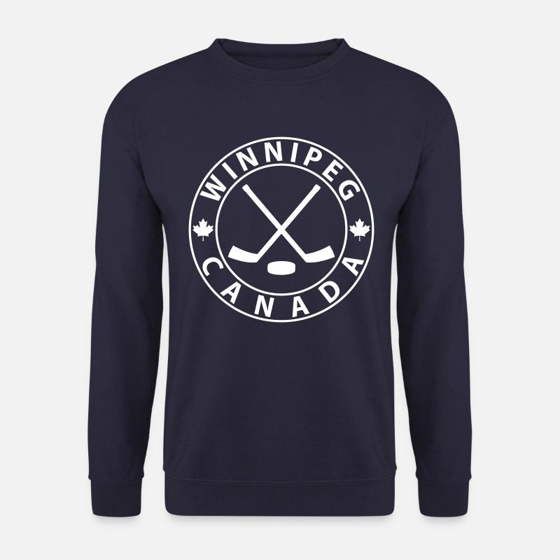 Winnipeg Eishockey - Unisex Pullover - Navy