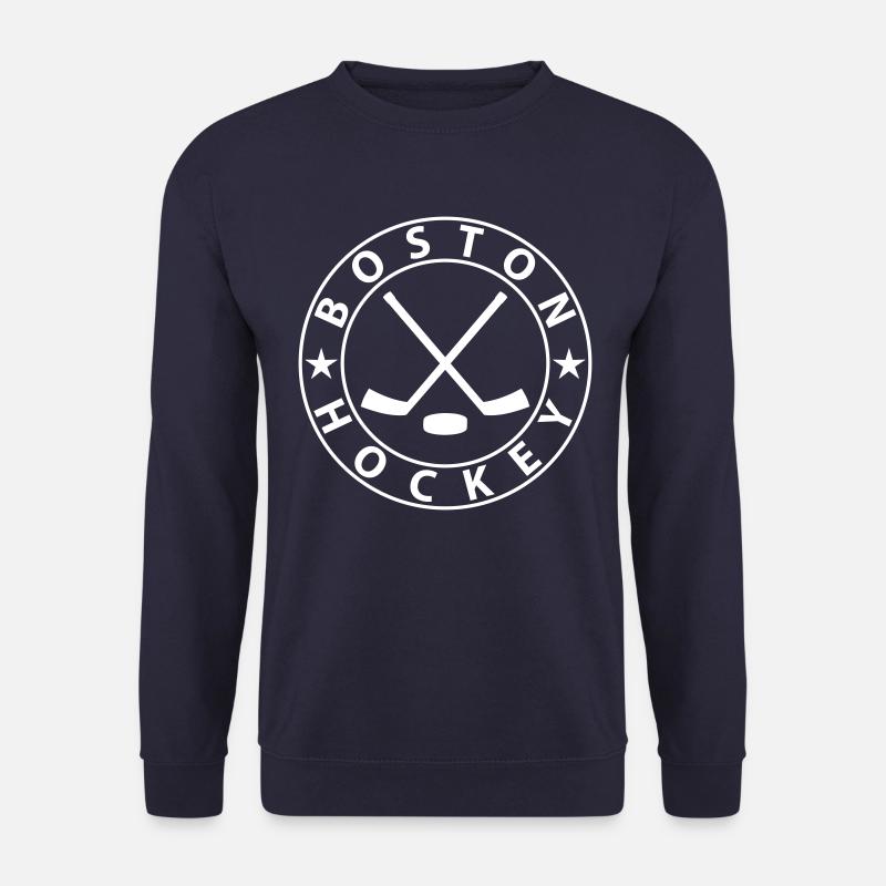 Boston Eishockey - Unisex Pullover - Navy