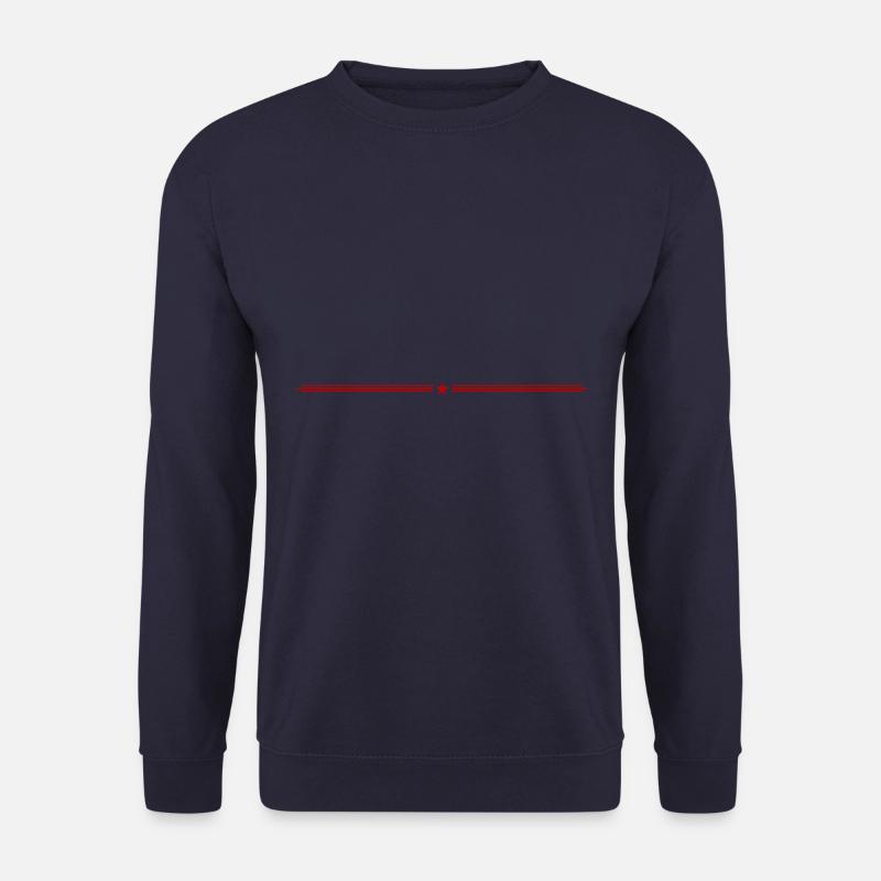 Stern Linie Symbol - Unisex Pullover - Navy
