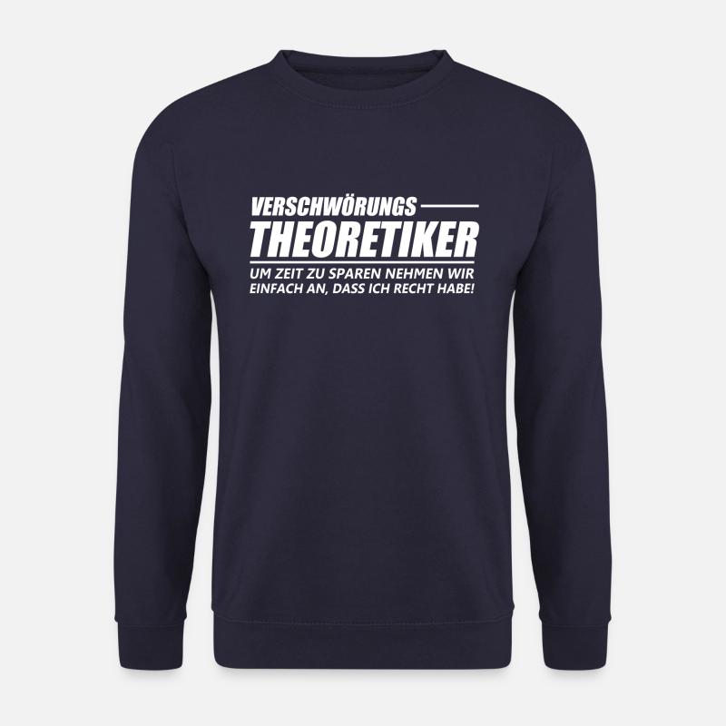 Verschwörungstheoretiker - Unisex Pullover - Navy