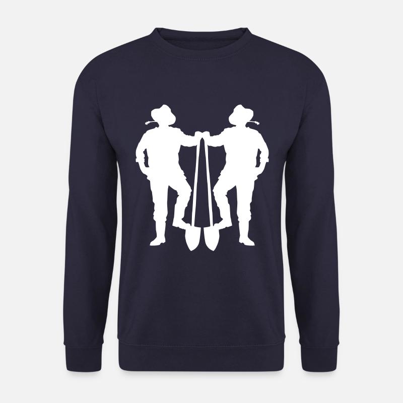 farmer silhouette bauer - Unisex Sweatshirt - navy