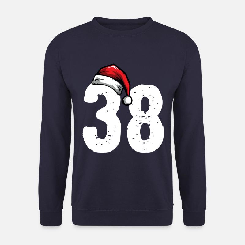 38 Number Christmas - Unisex Sweatshirt - navy