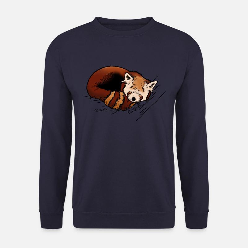 Red panda - Unisex Sweatshirt - navy