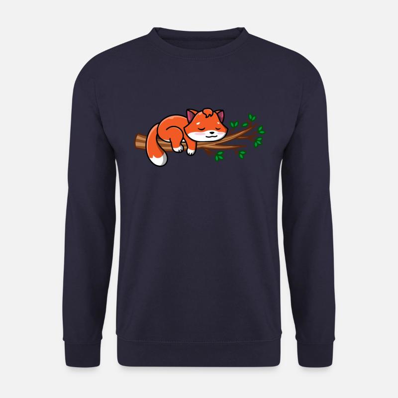 Fuchs / Fox / renard / Füchslein / Geschenkidee - Unisex Pullover - Navy