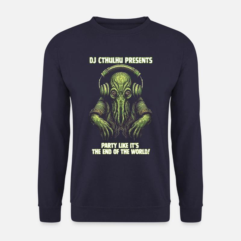DJ Cthulhu präsentiert - Unisex Pullover - Navy