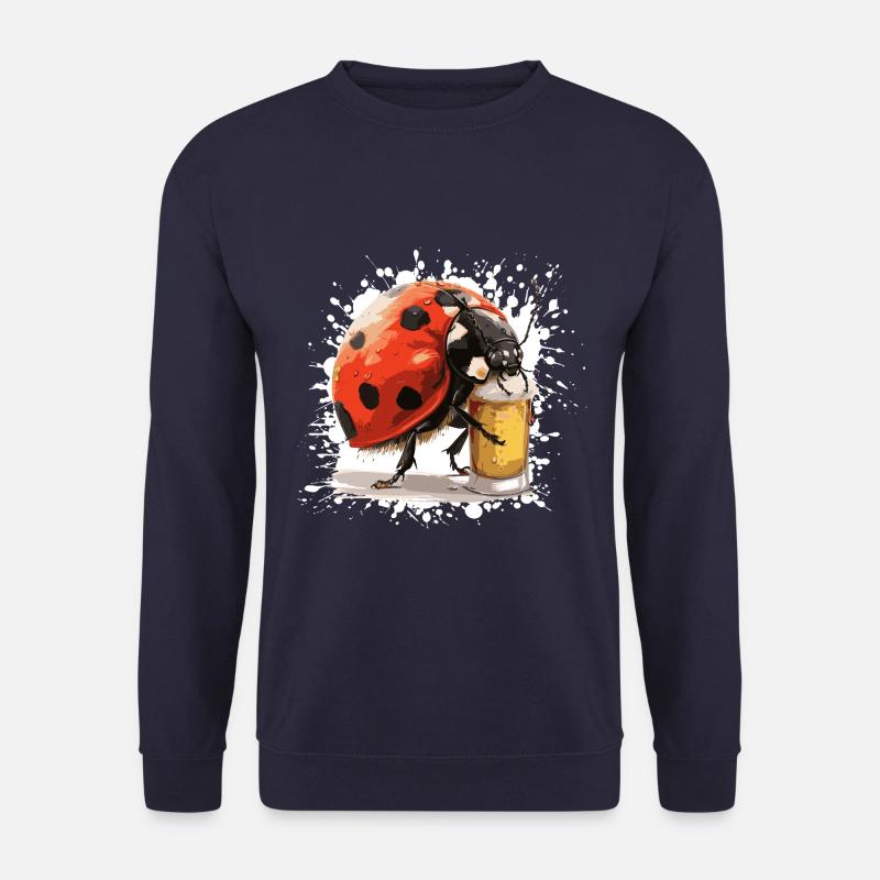 Bière Ladybug - Sweat-shirt Unisexe - marine
