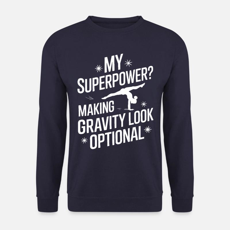 Turnen Turner Gymnastik - Unisex Pullover - Navy