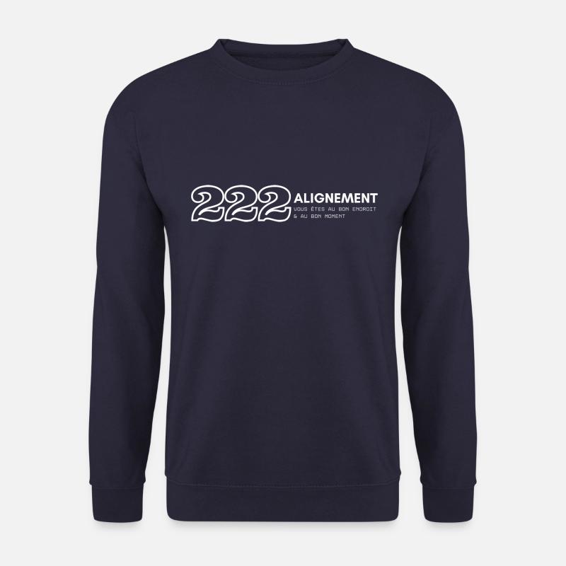 Engelszahl 222 - Unisex Pullover - Navy