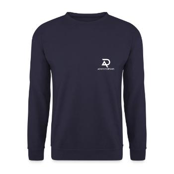 Achieve Dreams - Unisex Pullover - Navy - Vorne - Alina (178cm) & Michal (187cm)