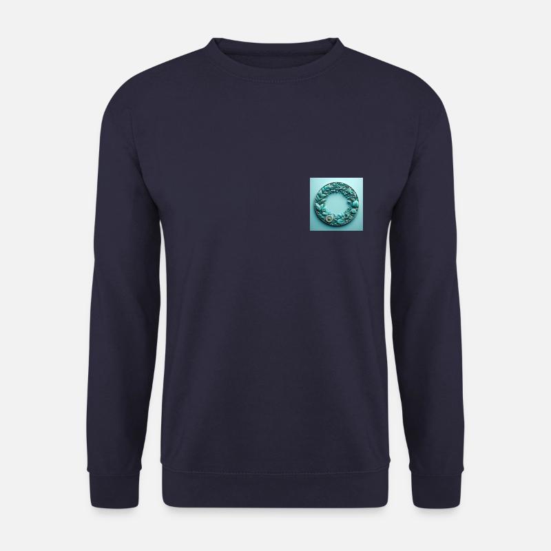 Aqua Marine Serenity - Unisex Pullover - Navy