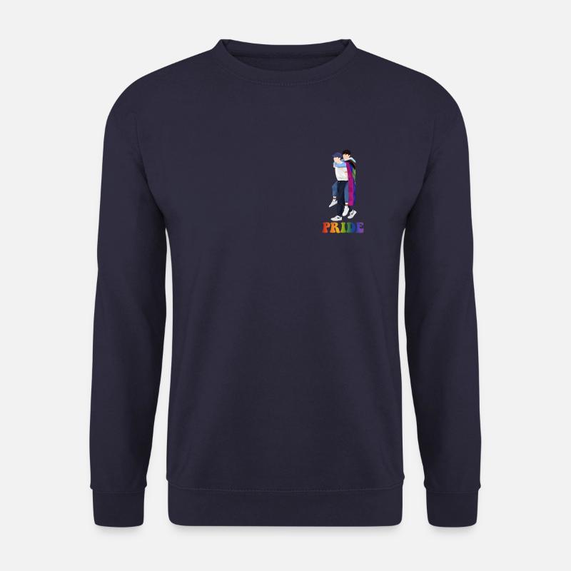 Pride hearttoper - Unisex Sweatshirt - navy