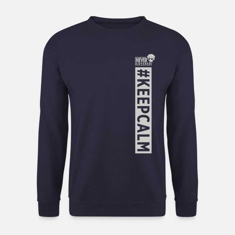 Hashtag #KEEPCALM - Unisex Sweatshirt - navy